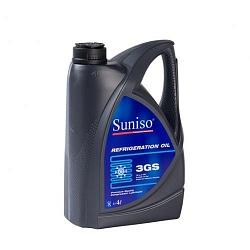 Масло минеральное "Suniso" 3GS (4,0 л.)