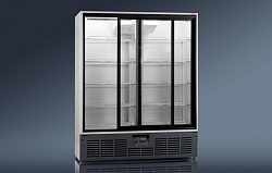 Шкаф холодильный Рапсодия R1400VC (-5/+5) Стеклянные двери купе