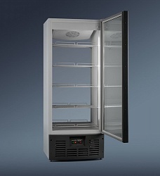 Шкаф холодильный Рапсодия R700MSW (0/+8) Стеклянная дверь, прозрачная стенка